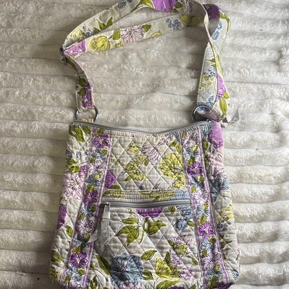 Vera Bradley Handbags - Vera Bradley Pastel Floral Crossbody Bag